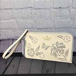Kate Spade Festive Floral Wristlet